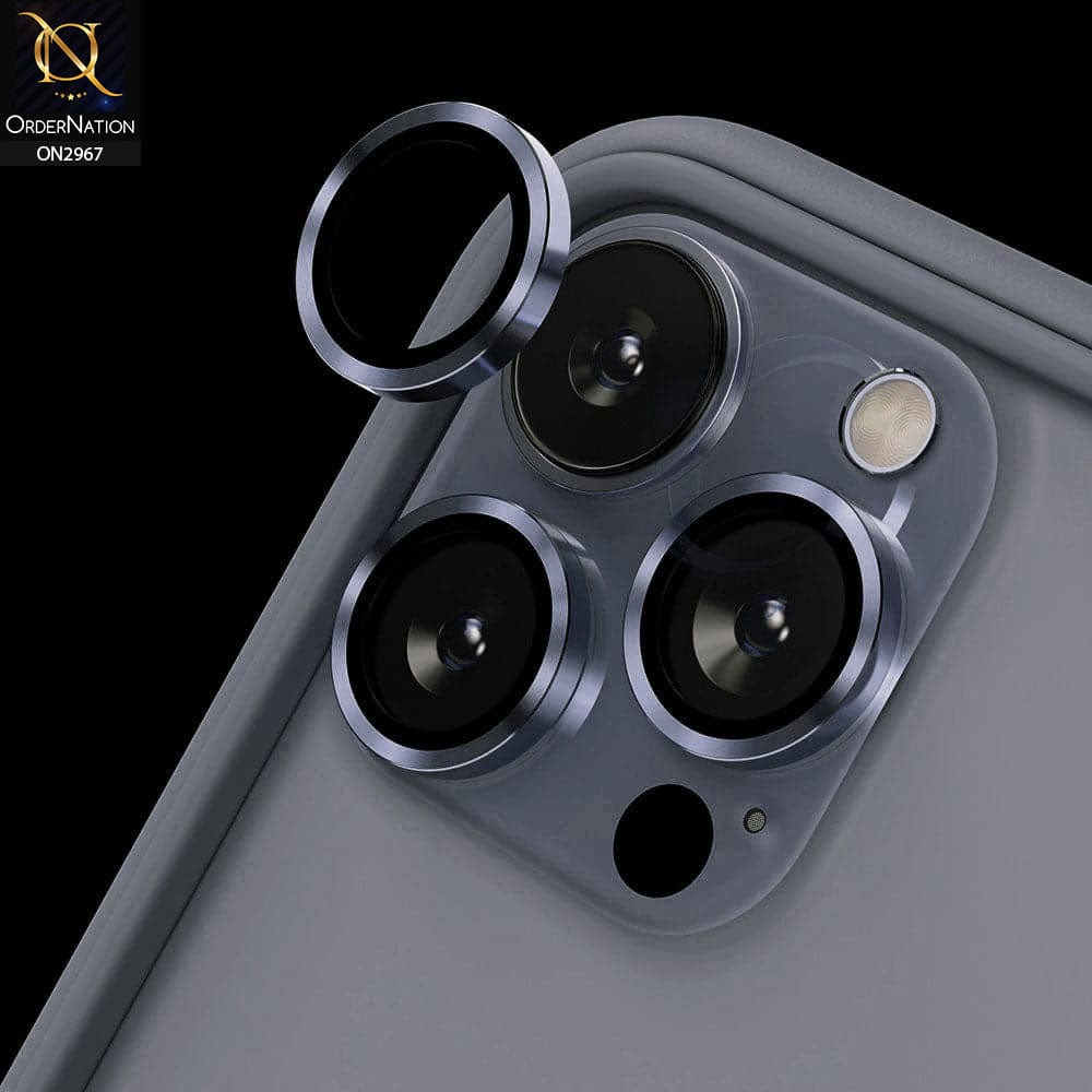 iPhone 13 Pro Protector - Metal Ring Camera Glass Protector