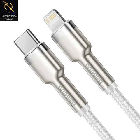 Baseus Cafule Metal USB Type-C To iPhone PD 20W Fast Charging Cable 2M