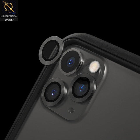 iPhone 11 Pro Protector - Metal Ring Camera Glass Protector