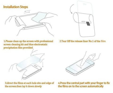 iPhone 12 Screen Protector - Blue - New Trendy Color Glass Tempered Screen Protector For iPhone