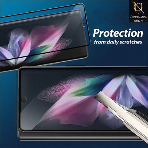 Samsung Galaxy Z Fold 2 5G Protector - Xtreme Quality Tempered Glass Screen Protector