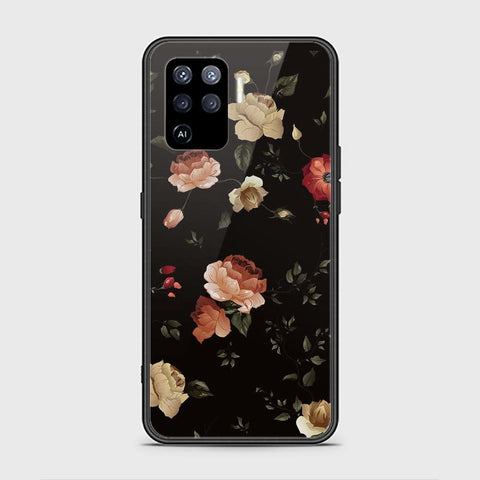 Oppo A94 Cover - Floral Series 2 - HQ Ultra Shine Premium Infinity Glass Soft Silicon Borders Case