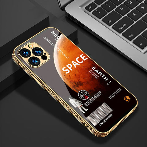 iPhone 11 Pro Cover - Limitless Series - Premium Electroplated Infinity Ultra Shine Glass Soft Silicon Borders Case