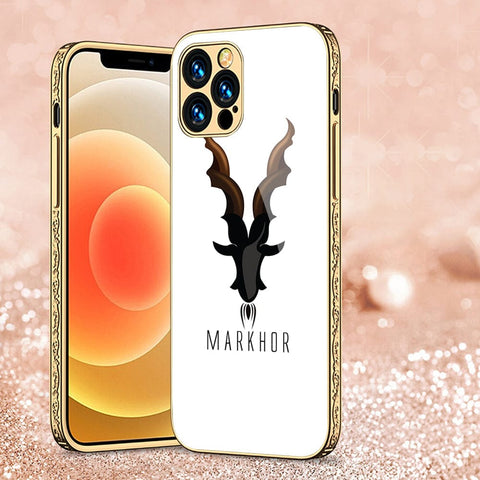 iPhone 11 Pro Cover - Markhor Series - Premium Electroplated Infinity Ultra Shine Glass Soft Silicon Borders Case