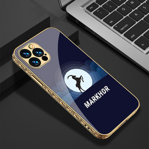 iPhone 11 Pro Cover - Markhor Series - Premium Electroplated Infinity Ultra Shine Glass Soft Silicon Borders Case