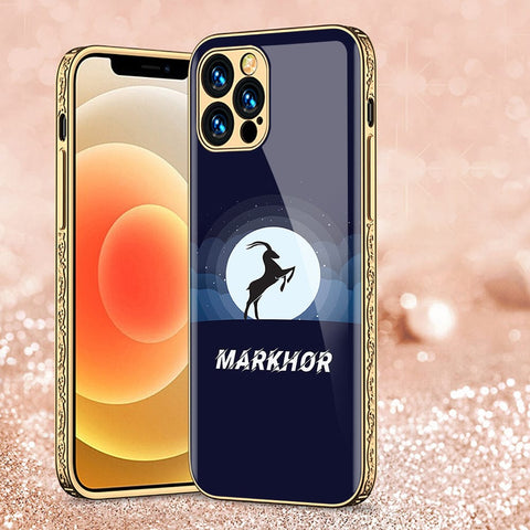 iPhone 11 Pro Cover - Markhor Series - Premium Electroplated Infinity Ultra Shine Glass Soft Silicon Borders Case