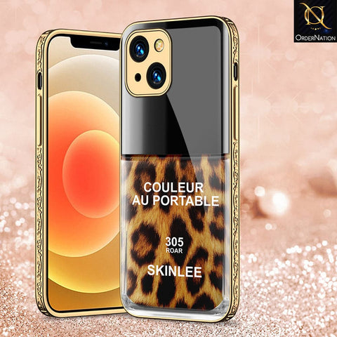 iPhone 13 Cover - Couleur Au Portable Series Series - HQ Ultra Shine Premium Infinity Glass Soft Silicon Borders Case