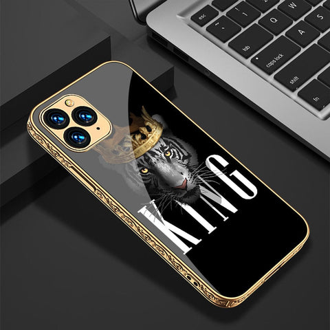 iPhone 11 Pro Cover - Stellar Series - Premium Electroplated Infinity Ultra Shine Glass Soft Silicon Borders Case