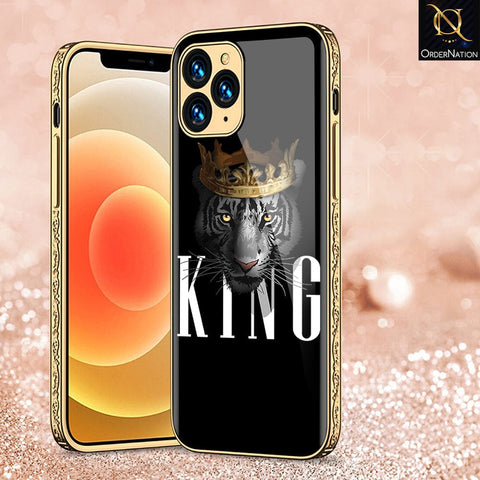 iPhone 11 Pro Max Cover - Stellar Series - Premium Electroplated Infinity Ultra Shine Glass Soft Silicon Borders Case