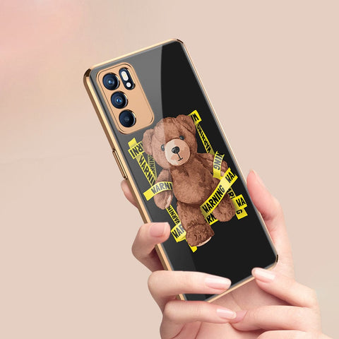 Oppo Reno 6 Pro 5G Cover - Stellar Series - Premium Electroplated Infinity Ultra Shine Glass Soft Silicon Borders Case