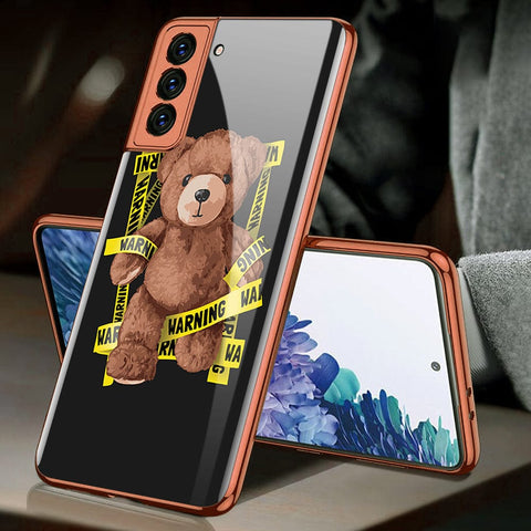 Samsung Galaxy S21 Plus 5G Cover - Stellar Series - Premium Electroplated Infinity Ultra Shine Glass Soft Silicon Borders Case