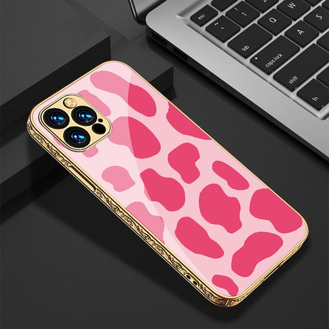 iPhone 11 Pro Cover - Vanilla Dream Series - Premium Electroplated Infinity Ultra Shine Glass Soft Silicon Borders Case