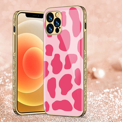 iPhone 11 Pro Cover - Vanilla Dream Series - Premium Electroplated Infinity Ultra Shine Glass Soft Silicon Borders Case