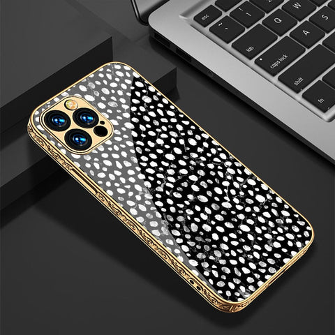 iPhone 11 Pro Max Cover - Vanilla Dream Series - Premium Electroplated Infinity Ultra Shine Glass Soft Silicon Borders Case