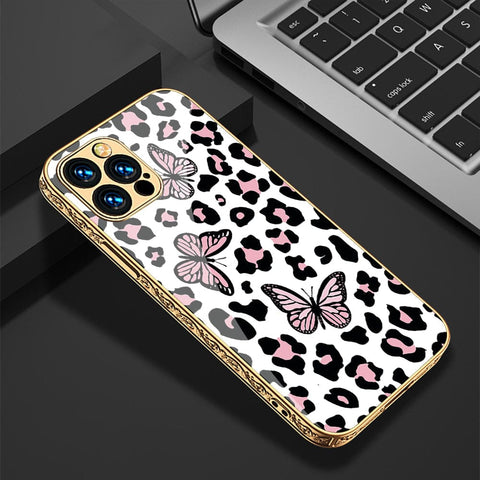 iPhone 11 Pro Max Cover - Vanilla Dream Series - Premium Electroplated Infinity Ultra Shine Glass Soft Silicon Borders Case