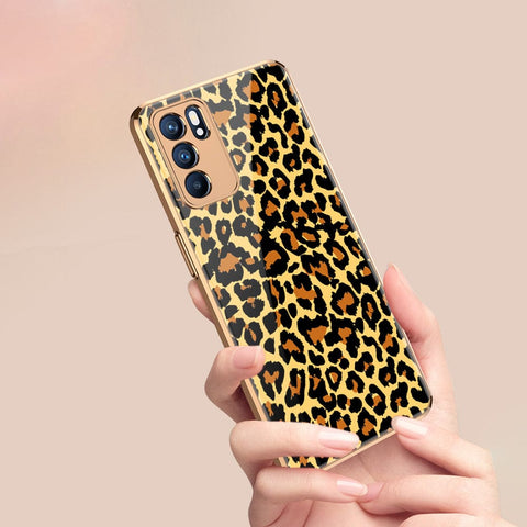 Oppo Reno 6 Pro 5G Cover - Vanilla Dream Series - Premium Electroplated Infinity Ultra Shine Glass Soft Silicon Borders Case