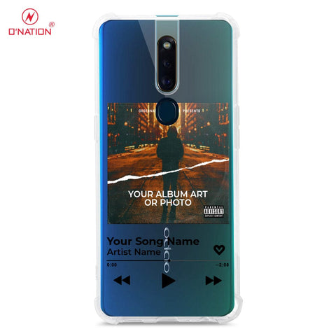 Oppo F11 Pro Cover - Personalised Album Art Series - 4 Designs - Clear Phone Case - Soft Silicon Borders