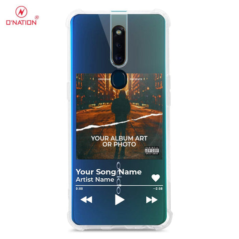 Oppo F11 Pro Cover - Personalised Album Art Series - 4 Designs - Clear Phone Case - Soft Silicon Borders