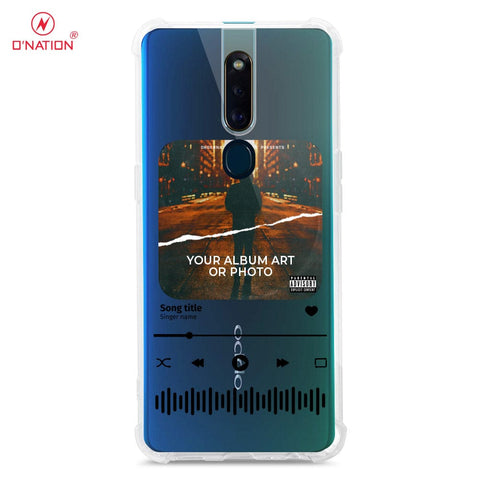 Oppo F11 Pro Cover - Personalised Album Art Series - 4 Designs - Clear Phone Case - Soft Silicon Borders