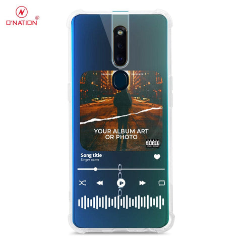 Oppo F11 Pro Cover - Personalised Album Art Series - 4 Designs - Clear Phone Case - Soft Silicon Borders