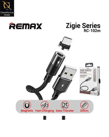 Remax RC-102m Micro Usb Zigie Series Magnet Connection Data cable