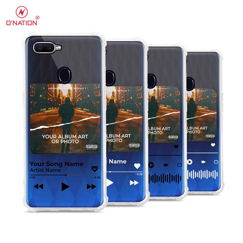 Oppo F9 / F9 Pro Cover - Personalised Album Art Series - 4 Designs - Clear Phone Case - Soft Silicon Borders