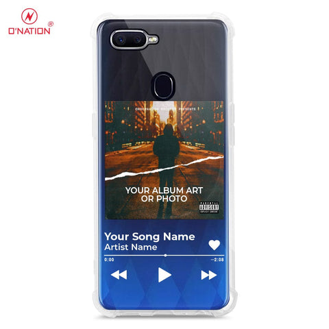 Oppo F9 / F9 Pro Cover - Personalised Album Art Series - 4 Designs - Clear Phone Case - Soft Silicon Borders