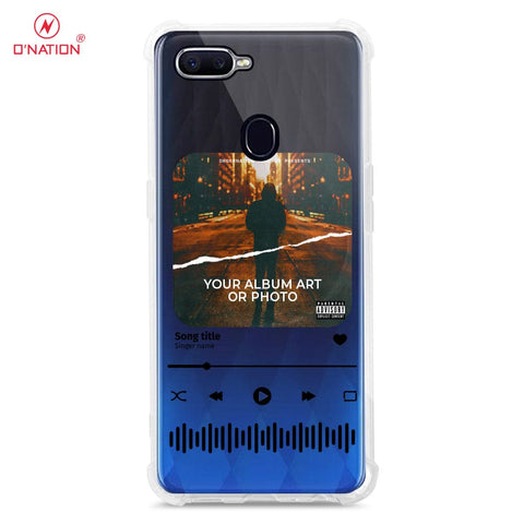Oppo F9 / F9 Pro Cover - Personalised Album Art Series - 4 Designs - Clear Phone Case - Soft Silicon Borders