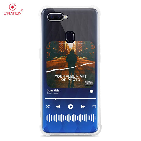 Oppo F9 / F9 Pro Cover - Personalised Album Art Series - 4 Designs - Clear Phone Case - Soft Silicon Borders
