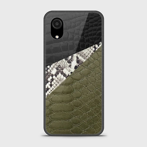 Samsung Galaxy A03 Core Cover - Printed Skins Series - HQ Ultra Shine Premium Infinity Glass Soft Silicon Borders Case