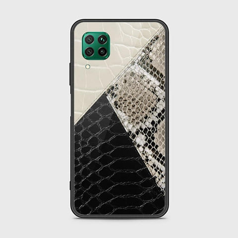 Huawei P40 Lite Cover - Printed Skins Series - HQ Ultra Shine Premium Infinity Glass Soft Silicon Borders Case