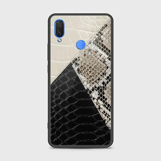 Huawei Nova 3 Cover - Printed Skins Series - HQ Ultra Shine Premium Infinity Glass Soft Silicon Borders Case