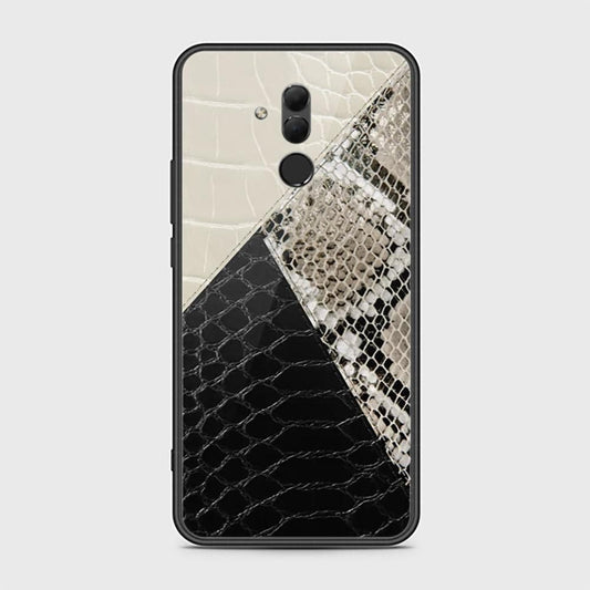 Huawei Mate 20 Lite Cover - Printed Skins Series - HQ Ultra Shine Premium Infinity Glass Soft Silicon Borders Case