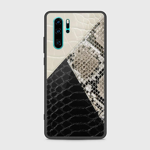 Huawei P30 Pro Cover - Printed Skins Series - HQ Ultra Shine Premium Infinity Glass Soft Silicon Borders Case