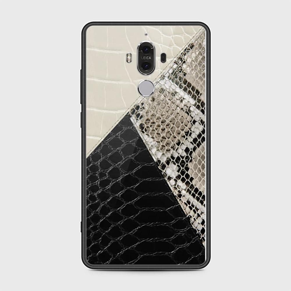 Huawei Mate 9 Cover - Printed Skins Series - HQ Ultra Shine Premium Infinity Glass Soft Silicon Borders Case