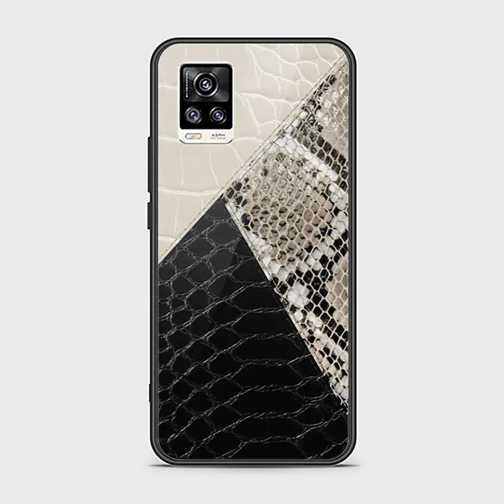 Vivo V20 Cover - Printed Skins Series - HQ Ultra Shine Premium Infinity Glass Soft Silicon Borders Case