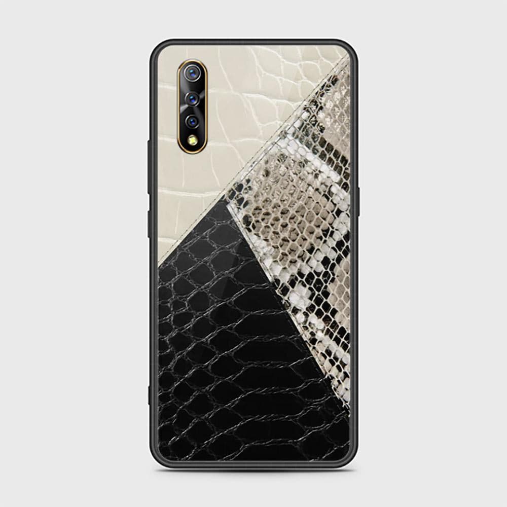 Vivo S1 Cover - Printed Skins Series - HQ Ultra Shine Premium Infinity Glass Soft Silicon Borders Case