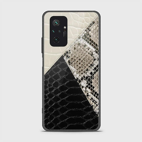 Xiaomi Redmi Note 10 Pro Max Cover - Printed Skins Series - HQ Ultra Shine Premium Infinity Glass Soft Silicon Borders Case