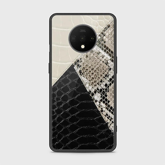 OnePlus 7T Cover - Printed Skins Series - HQ Ultra Shine Premium Infinity Glass Soft Silicon Borders Case