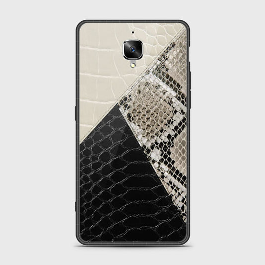 OnePlus 3 Cover- Printed Skins Series - HQ Ultra Shine Premium Infinity Glass Soft Silicon Borders Case
