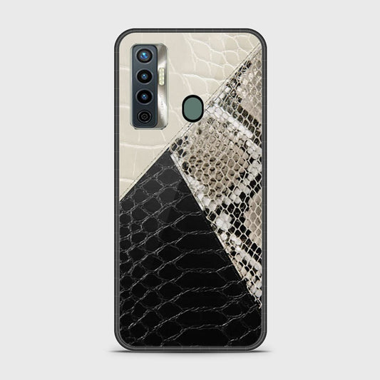 Tecno Camon 17 Cover - Printed Skins Series - HQ Ultra Shine Premium Infinity Glass Soft Silicon Borders Case