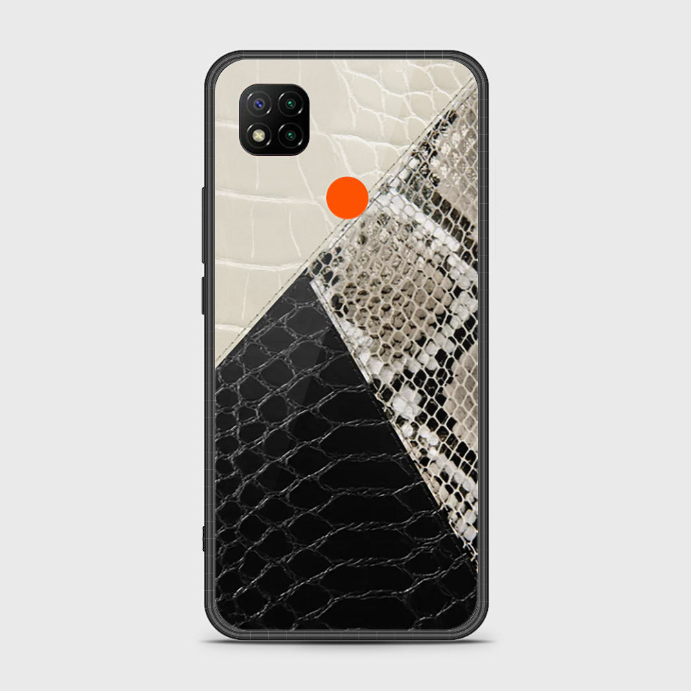 Xiaomi Redmi 9C Cover- Printed Skins Series - HQ Ultra Shine Premium Infinity Glass Soft Silicon Borders Case