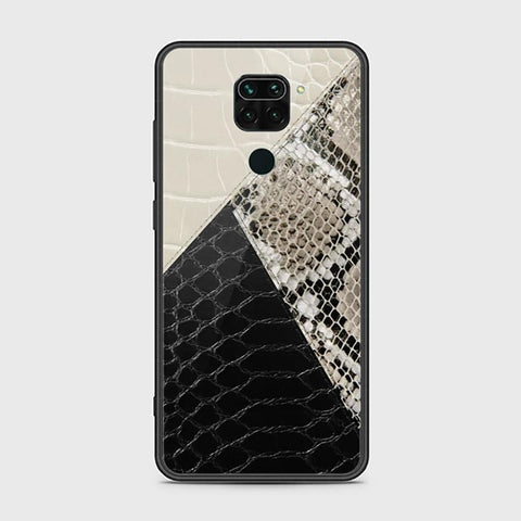 Xiaomi Redmi Note 9 Cover - Printed Skins Series - HQ Ultra Shine Premium Infinity Glass Soft Silicon Borders Case