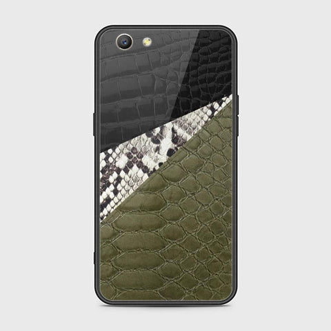 Oppo F1S Cover - Printed Skins Series - HQ Ultra Shine Premium Infinity Glass Soft Silicon Borders Case