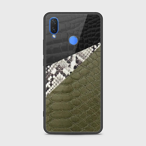 Huawei Nova 3 Cover - Printed Skins Series - HQ Ultra Shine Premium Infinity Glass Soft Silicon Borders Case