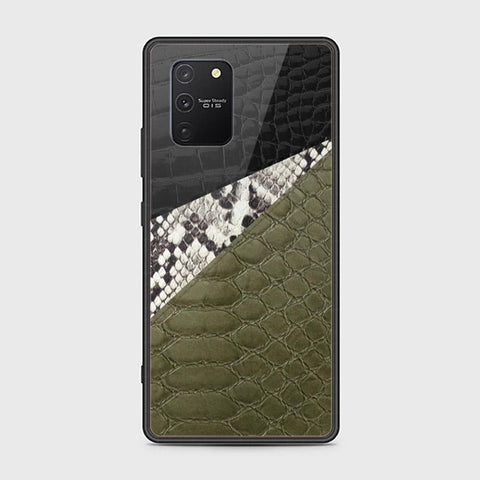 Samsung Galaxy S10 Lite Cover - Printed Skins Series - HQ Ultra Shine Premium Infinity Glass Soft Silicon Borders Case