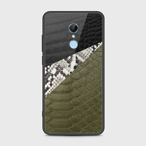 Redmi 5 Plus Cover - Printed Skins Series - HQ Ultra Shine Premium Infinity Glass Soft Silicon Borders Case