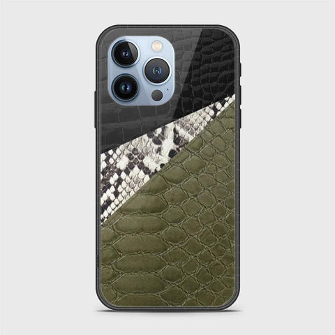 iPhone 13 Pro Cover- Printed Skins Series - HQ Ultra Shine Premium Infinity Glass Soft Silicon Borders Case