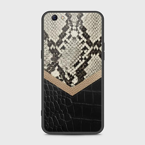 Oppo F3 Plus Cover - Printed Skins Series - HQ Ultra Shine Premium Infinity Glass Soft Silicon Borders Case