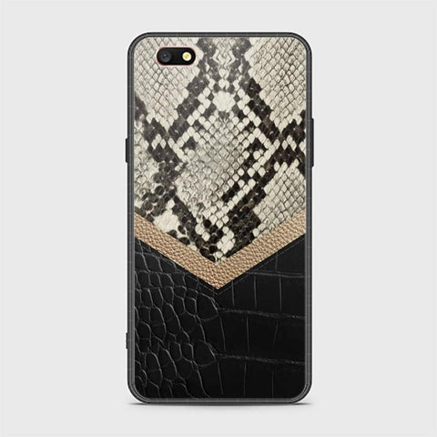 Oppo A77 Cover - Printed Skins Series - HQ Ultra Shine Premium Infinity Glass Soft Silicon Borders Case